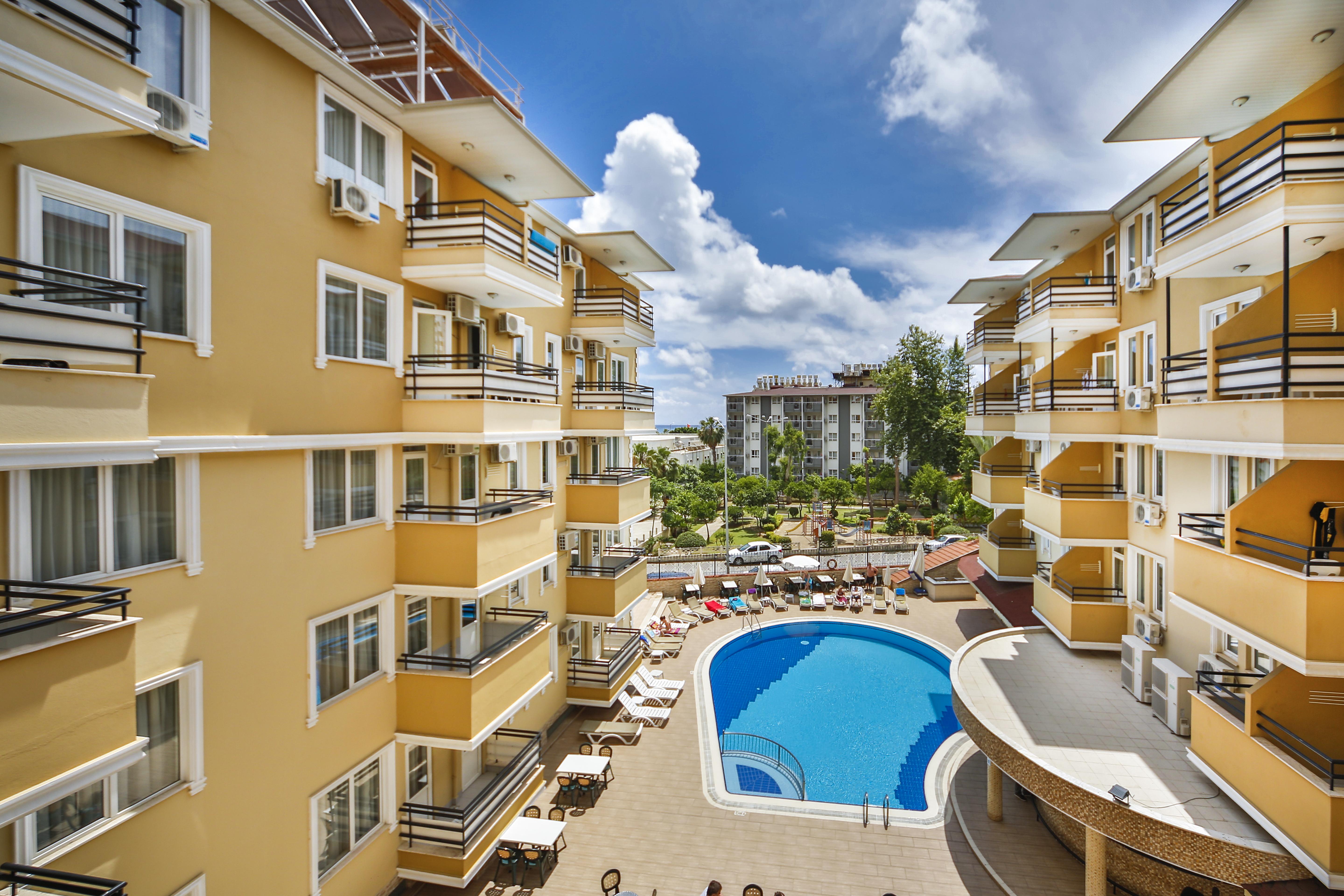 Kleopatra Aydin Hotel Alanya Buitenkant foto