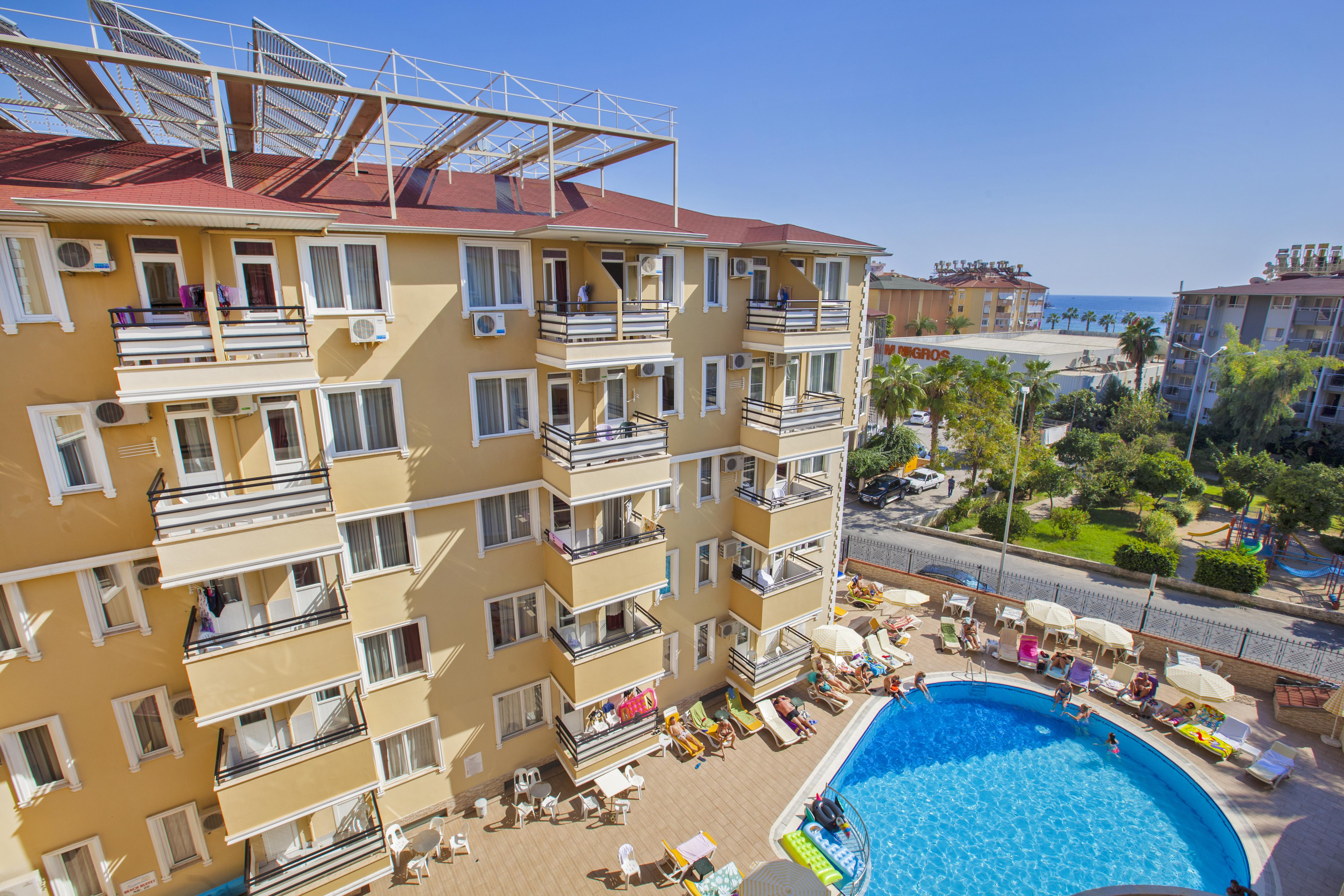 Kleopatra Aydin Hotel Alanya Buitenkant foto